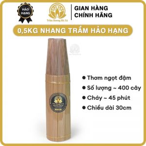 0,5kg Nhang cây trầm hương hảo hạng thơm tự nhiên Trầm Hương Hà Xá