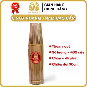0,5kg Nhang cây trầm hương cao cấp thơm dịu sạch Trầm Hương Hà Xá