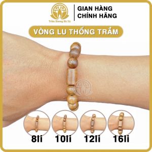 Vòng tay phong thủy mix lu thống trầm hương HÀ XÁ đeo tay nam nữ may mắn tài lộc