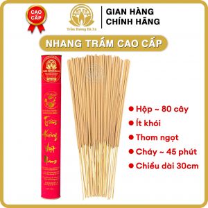 Nhang cây trầm hương cao cấp đốt xông nhà tẩy uế đồ thờ cúng phong thủy HÀ XÁ may mắn bình an tài lộc cho gia chủ