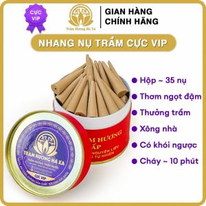 Nhang nụ trầm hương cực vip xông nhà có khói ngược thơm ngọt sạch không pha tạp Trầm Hương Hà Xá