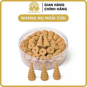 Nhang nụ ngải cứu xông nhà có khói ngược thơm dịu nhang sạch không pha tạp Trầm Hương Hà Xá