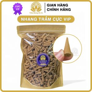 Bịch nhang nụ vip trầm hương nguyên chất thơm ngọt đậm xông nhà Trầm Hương Hà Xá